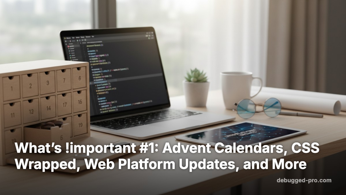 What’s !important #1: CSS and Web Development News Roundup