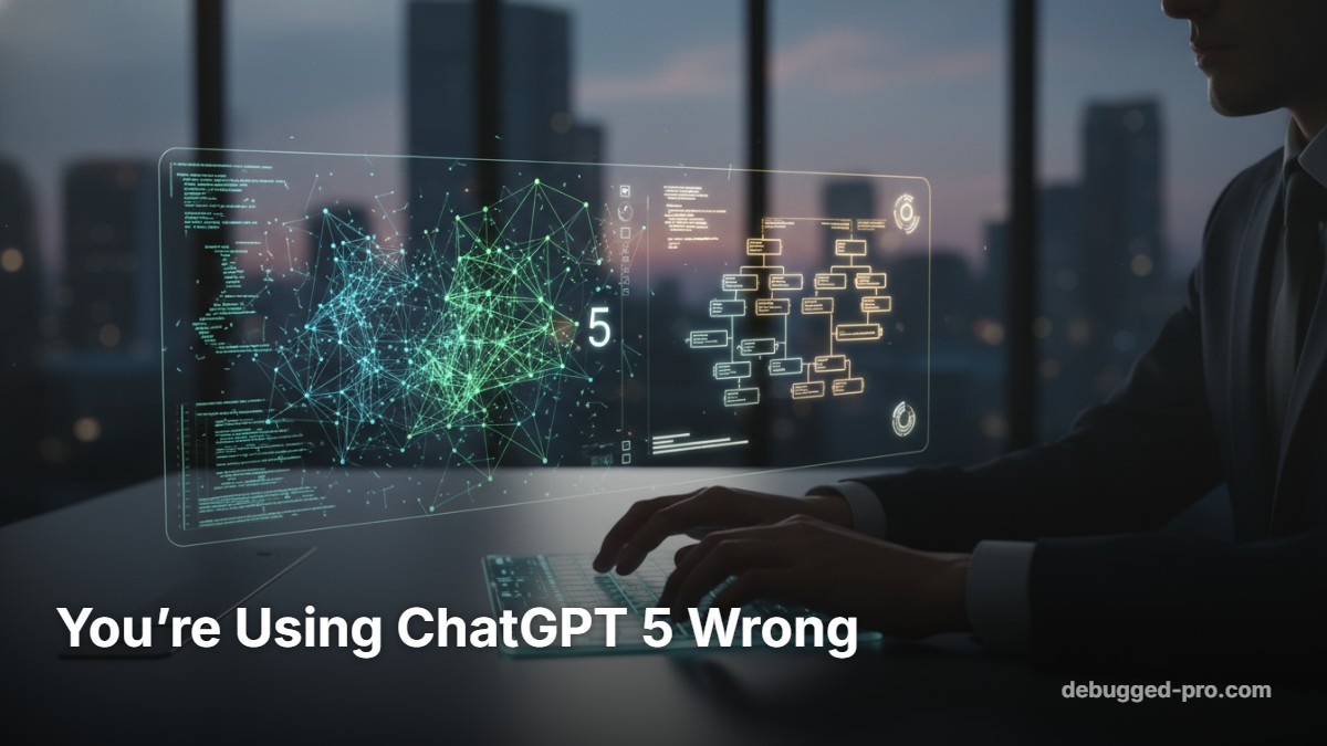Stop Using ChatGPT 5 Wrong: The Ultimate Debugged Pro Guide