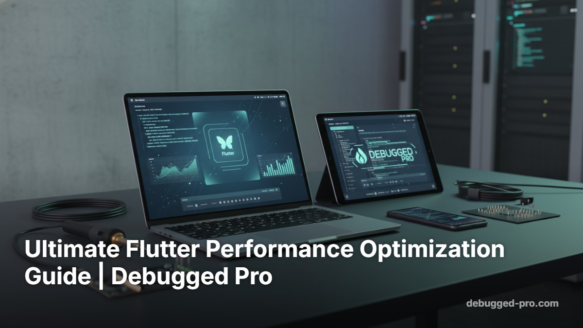 Ultimate Flutter Performance Optimization Guide | Debugged Pro