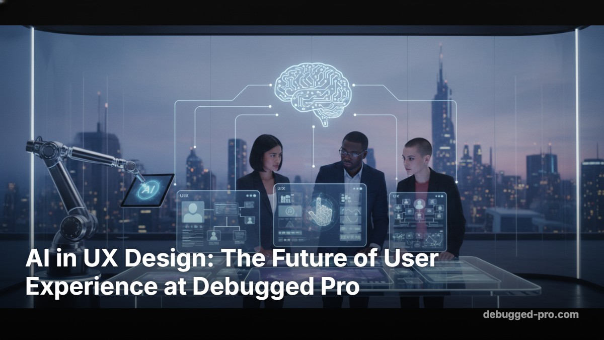 AI in UX Design: The Future of User Experience at Debugged Pro