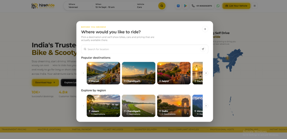 Destination Picker