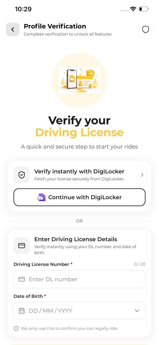 License Verification