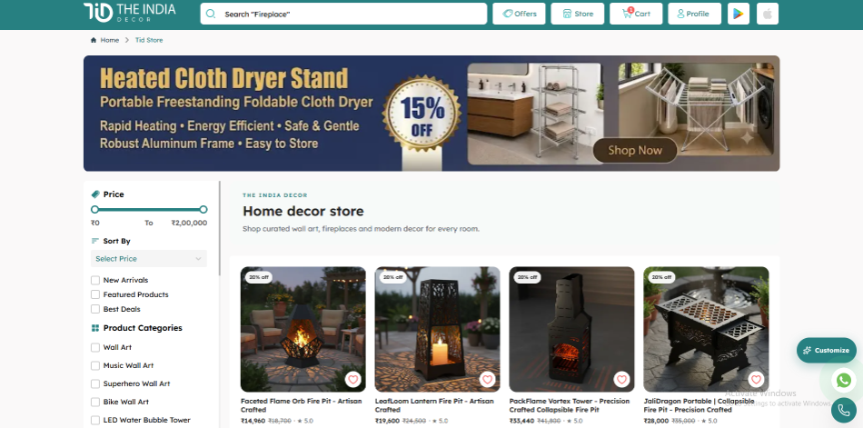 Product Discovery & Browsing