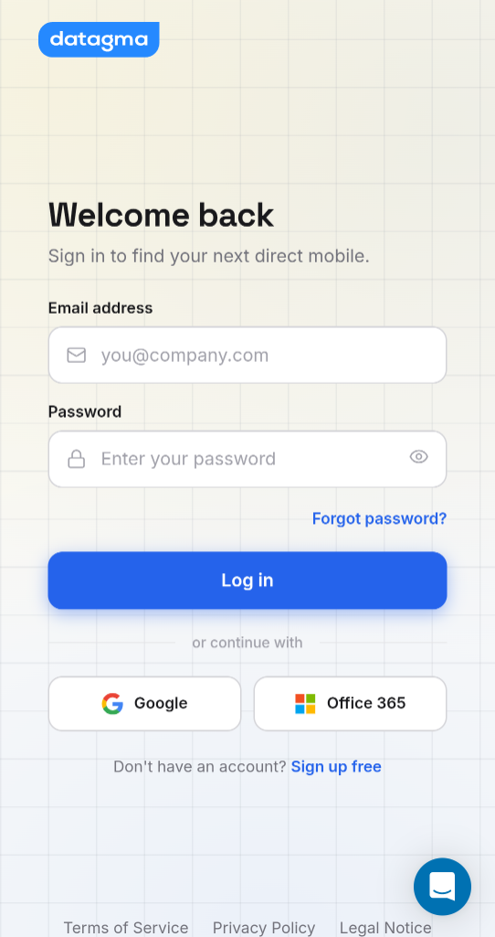 Sign-In Screen