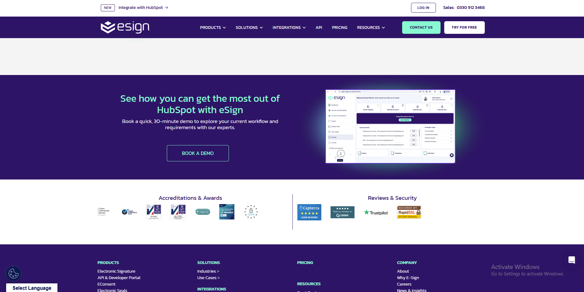 HubSpot demo
