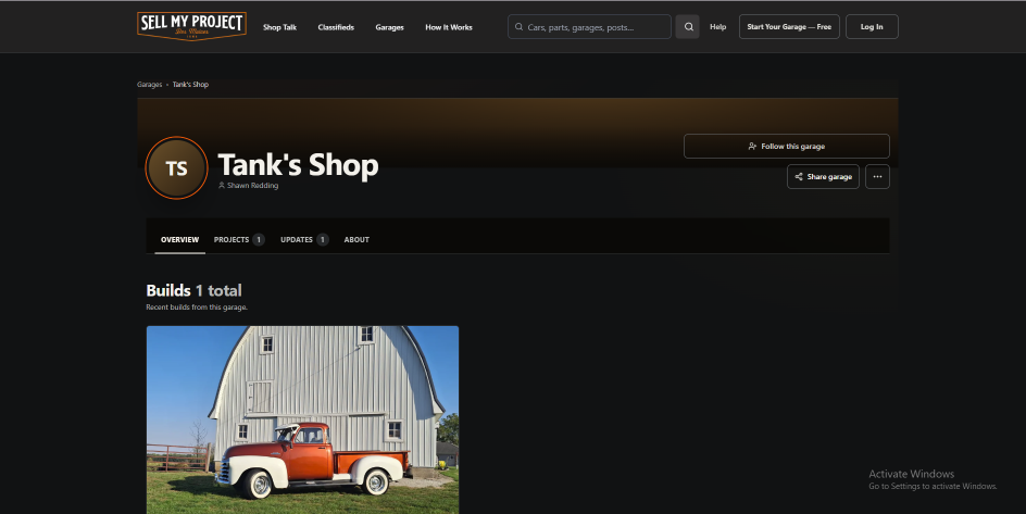 Garage Profile