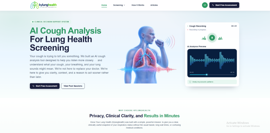 AI-Powered Lung Health Screening
