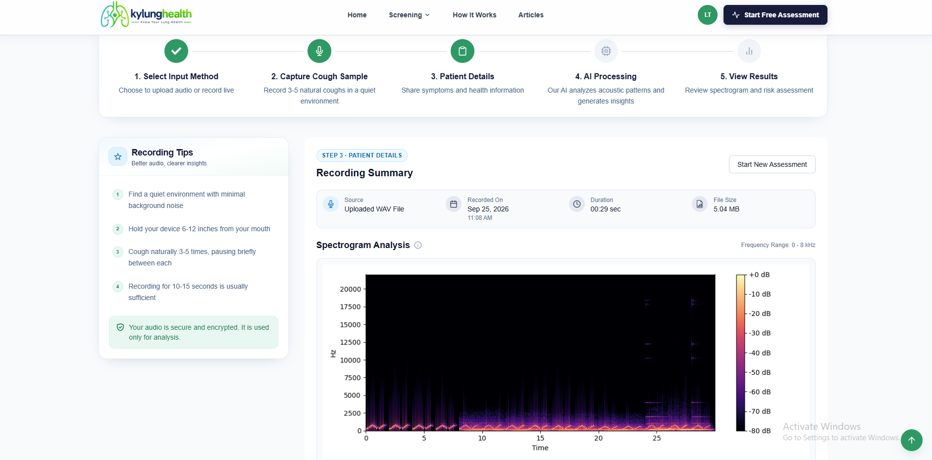 Acoustic Analysis & Spectrogram