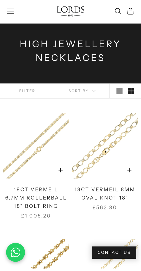 Jewellery Necklace Collection